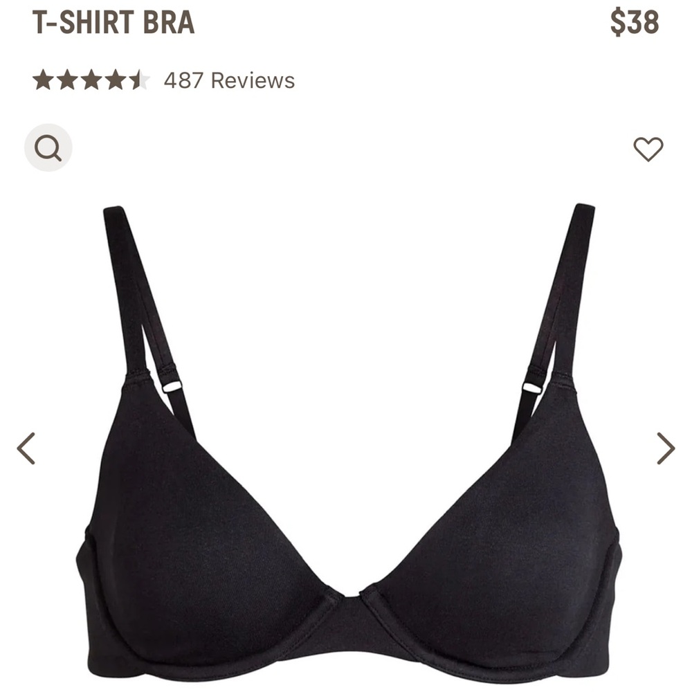 🖤 SKIMS COTTON T-SHIRT BRA 🖤